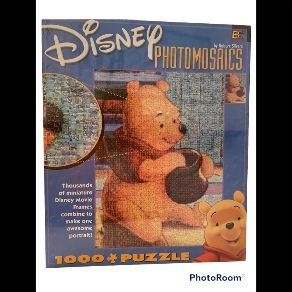 New Sealed In Plastic Disney Photomosaics Winnie The Pooh Puzzle